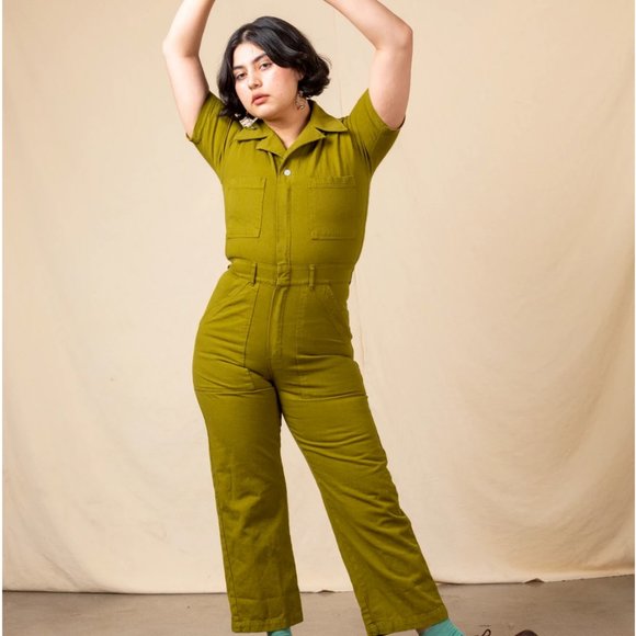 ISO XS or XXS BIG BUD PRESS Short Sleeve Jumpsuit - Picture 2 of 5